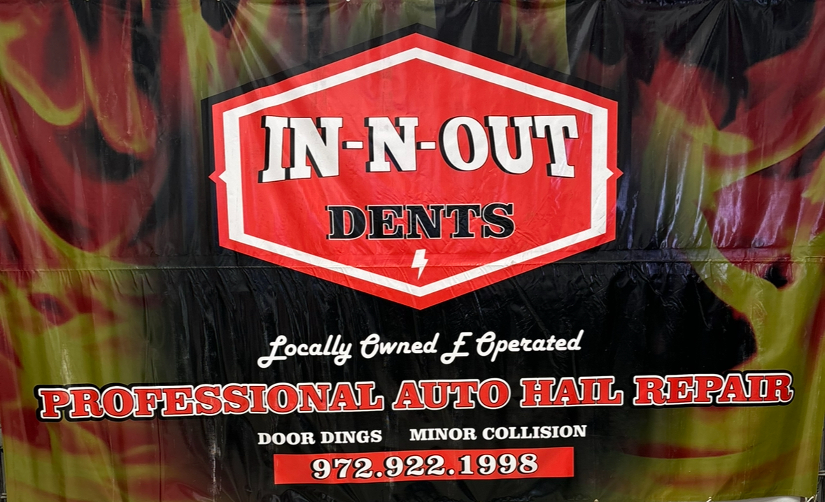 In-N-Out Dents — Professional Auto Hail Repair banner