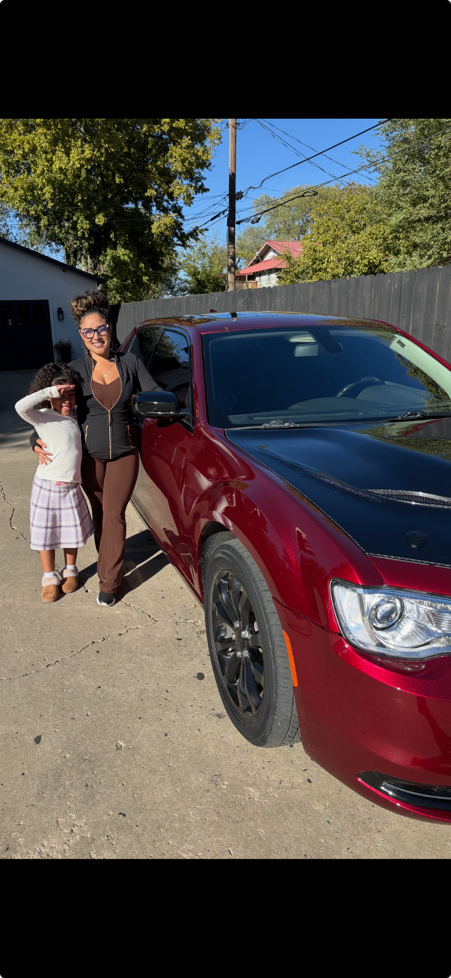 Happy customer with restored Chrysler 300