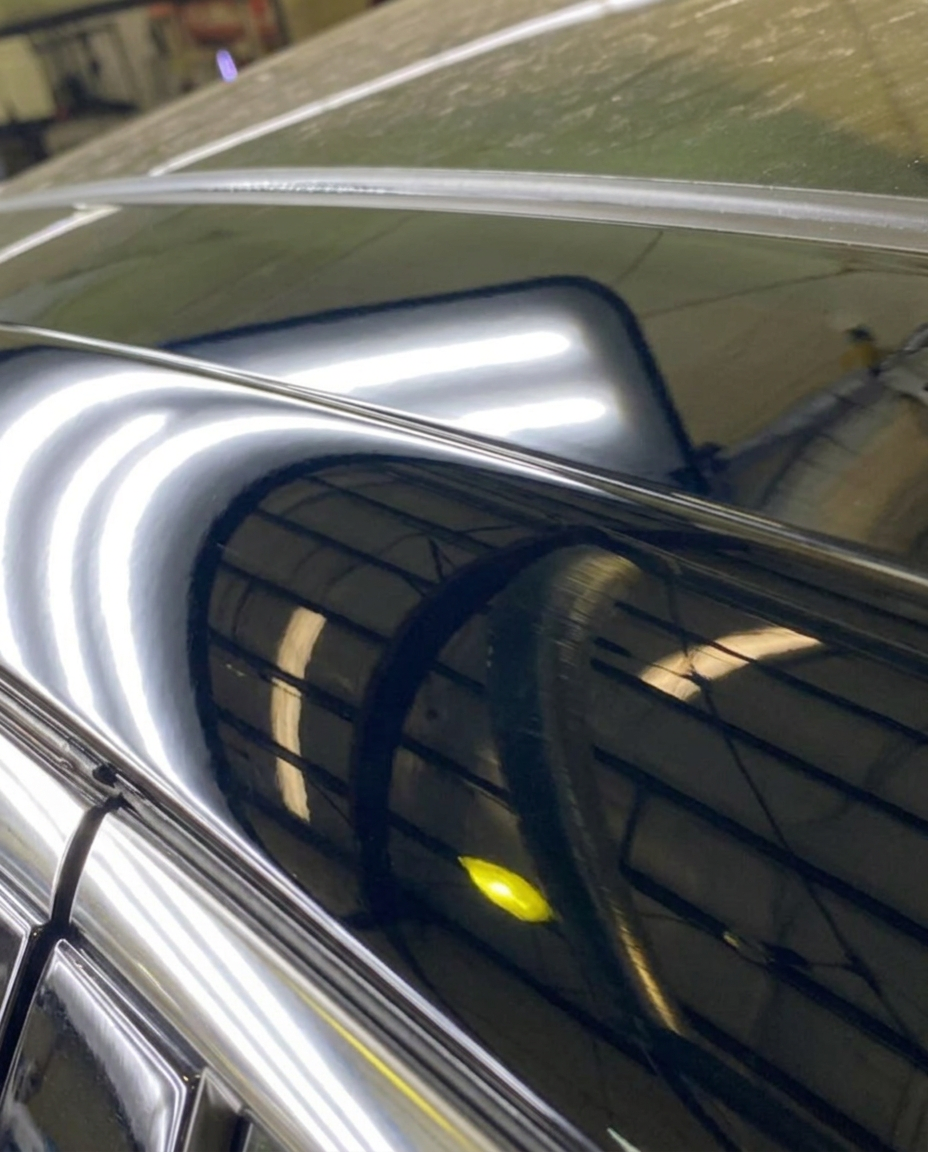 Roof Rail Dents — after repair