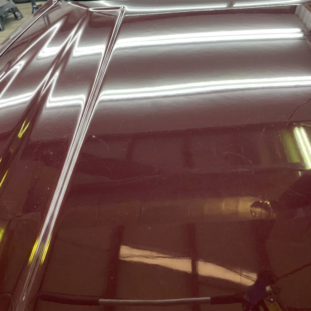 Roof Dent — after repair